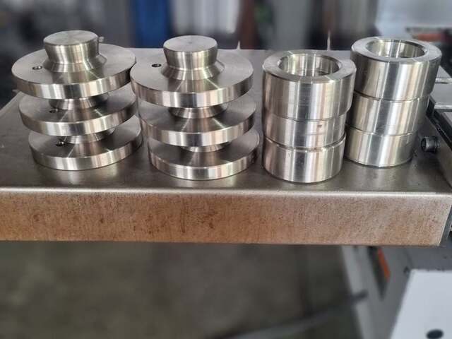 Machined pulley and bushing sets