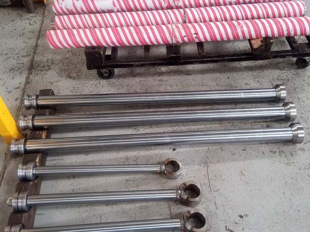 Finished shafts and tie rods