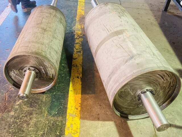Conveyor pulley repair and manufacture