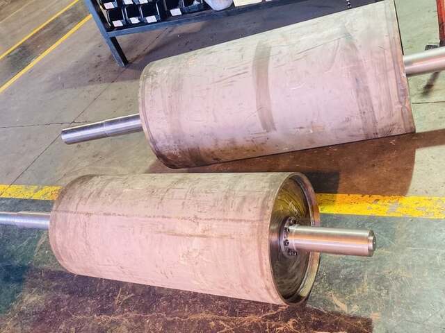 Conveyor pulley repair and manufacture